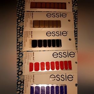 Essie sleek stick nail appliqué 5 lot